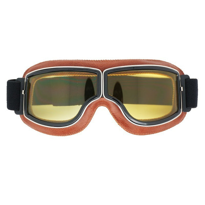 Klassische Biker-Brille Herren, Vintage, polarisiert, UV-Schutz, hochwertige Verarbeitung.