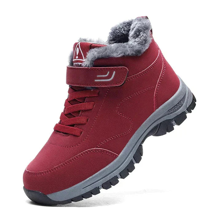 Schutz vor Kälte & Nässe: Ergonomische Damen Winterstiefel, wasserabweisend & warm gefüttert.
