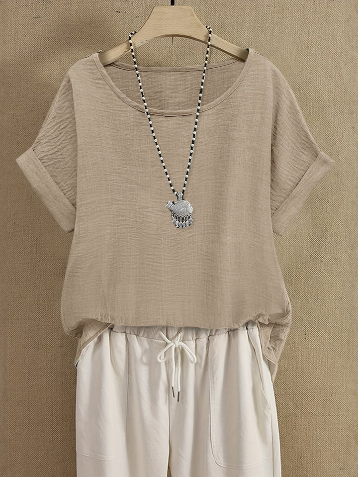 Komfortables & atmungsaktives Damen Blusenshirt, vielseitig als lässiges Top oder elegante Sommerbluse.