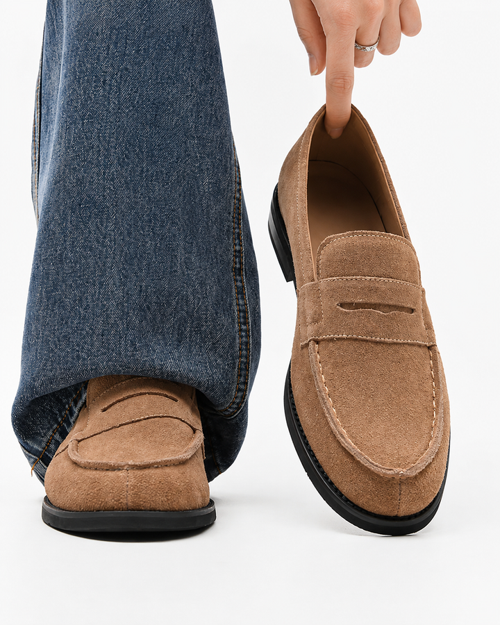 Leichte Herren Sommerschuhe, bequeme Loafer Slipper für Spaziergänge und entspannte Outdoor-Aktivitäten.