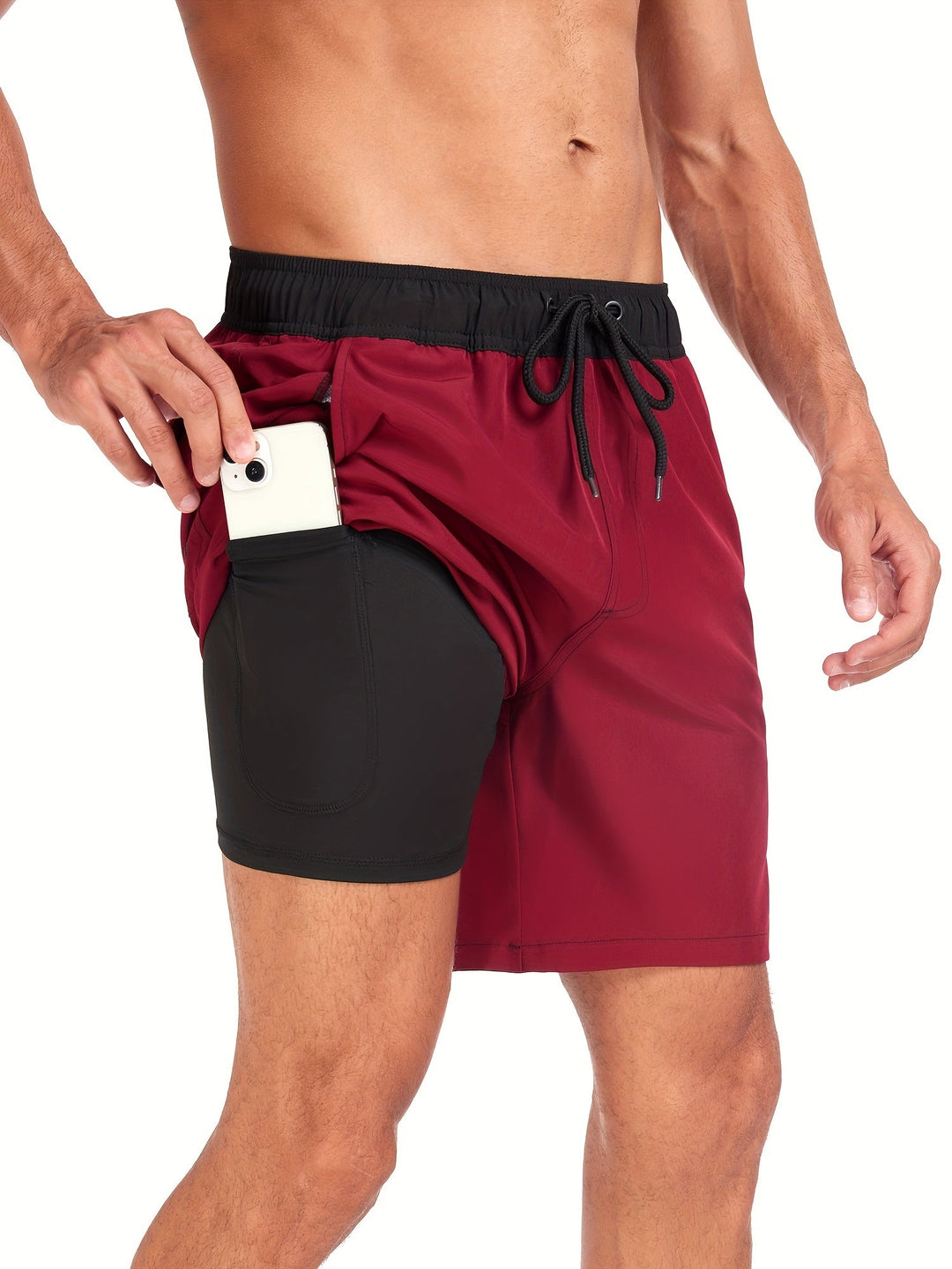 Komfortable, schnelltrocknende Herren Strandshorts Jonas, perfekt für Sport und Wassersport.