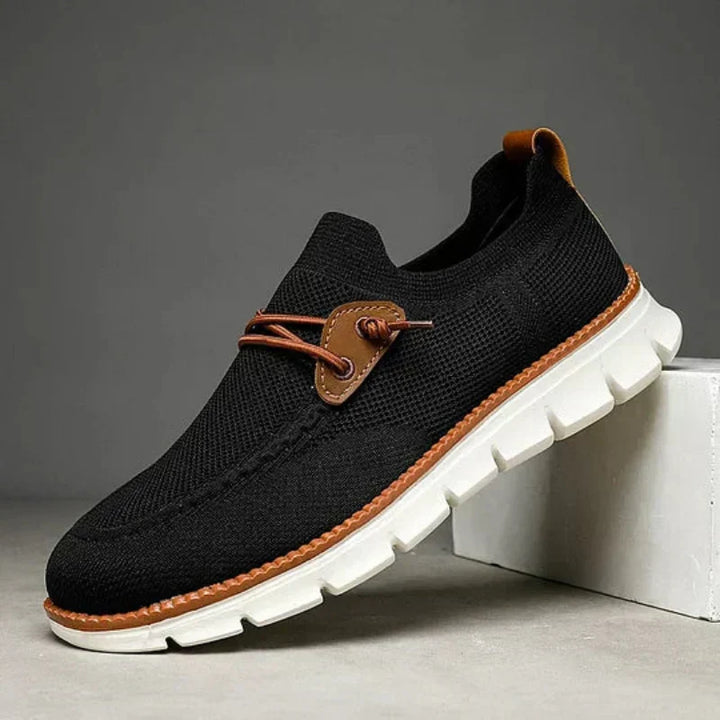 Herren Slip-On Loafer, atmungsaktiv & leicht für bequeme Freizeit, Alltag & Reise. Ideal für den Sommer.