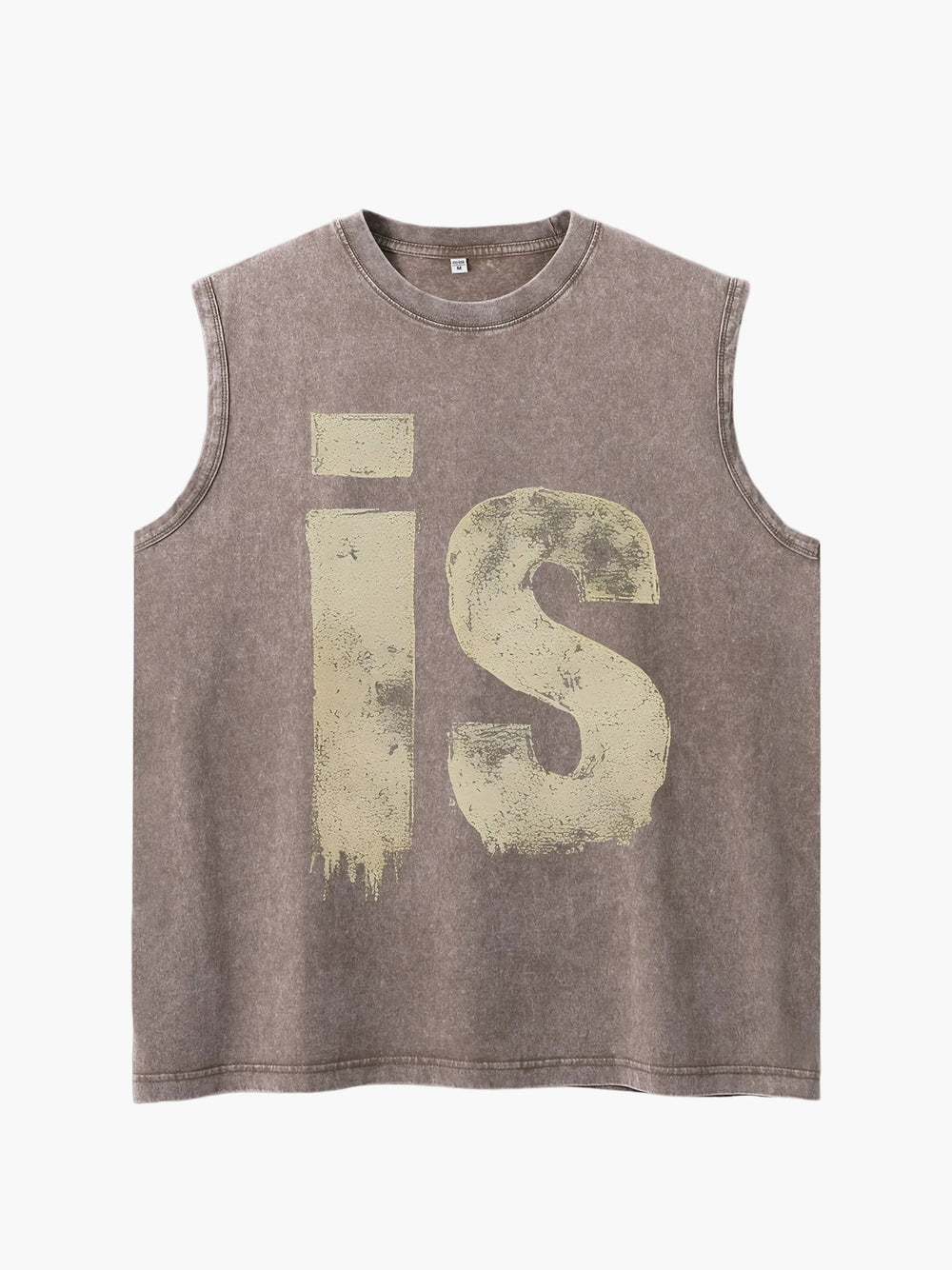 Stylisches Herren Tank Top im Vintage Look, ärmellos, für urbanen Streetwear-Stil & Festivals.