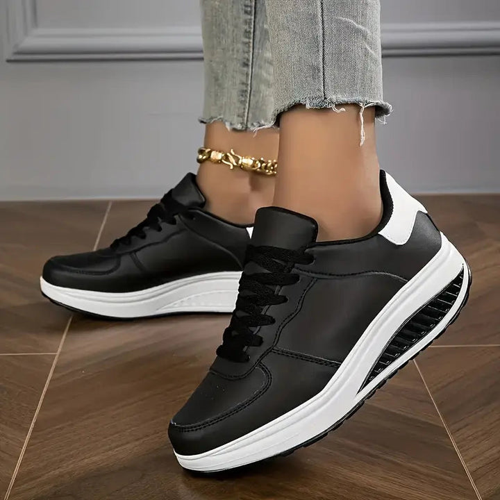 Orthopädische Damen Sneaker für gesunde Füße, bieten Unterstützung, Komfort & Atmungsaktivität im Alltag.