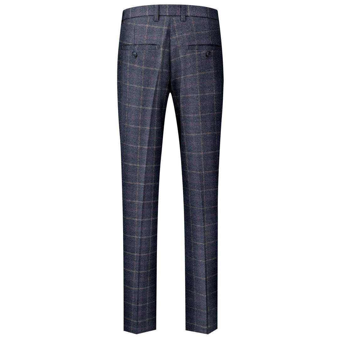 Modische Slim Fit Anzughose für Herren in klassischem Schnitt, marineblau. Perfekt für den Business-Alltag & besondere Events.