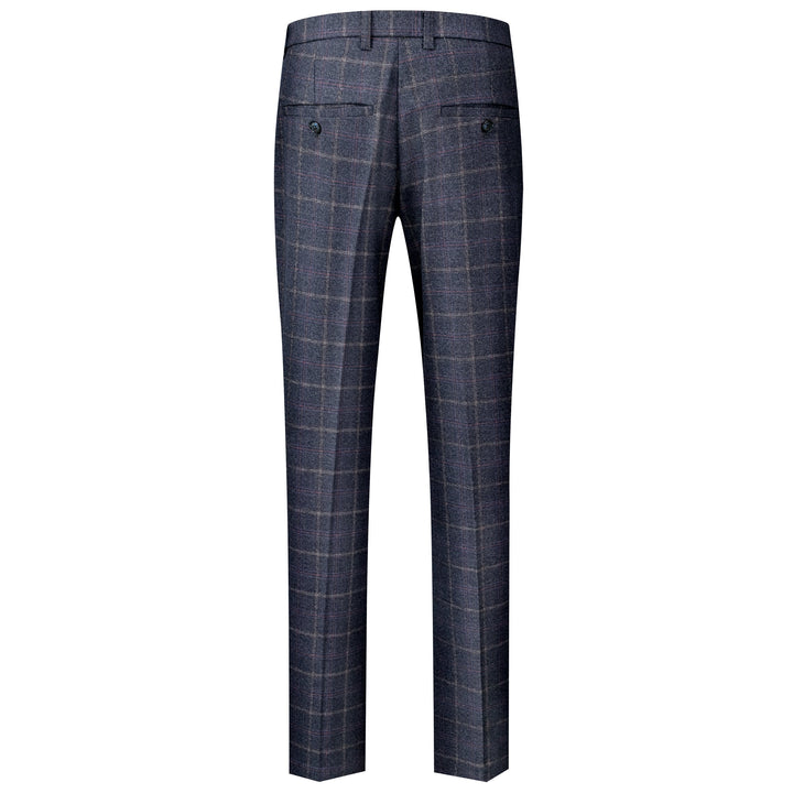 Modische Slim Fit Anzughose für Herren in klassischem Schnitt, marineblau. Perfekt für den Business-Alltag & besondere Events.