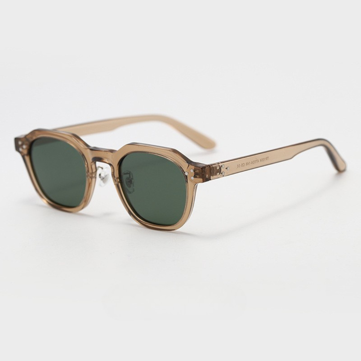 Hochwertige quadratische Sonnenbrille, unisex, ideal für Reise, Freizeit & täglichen Gebrauch.