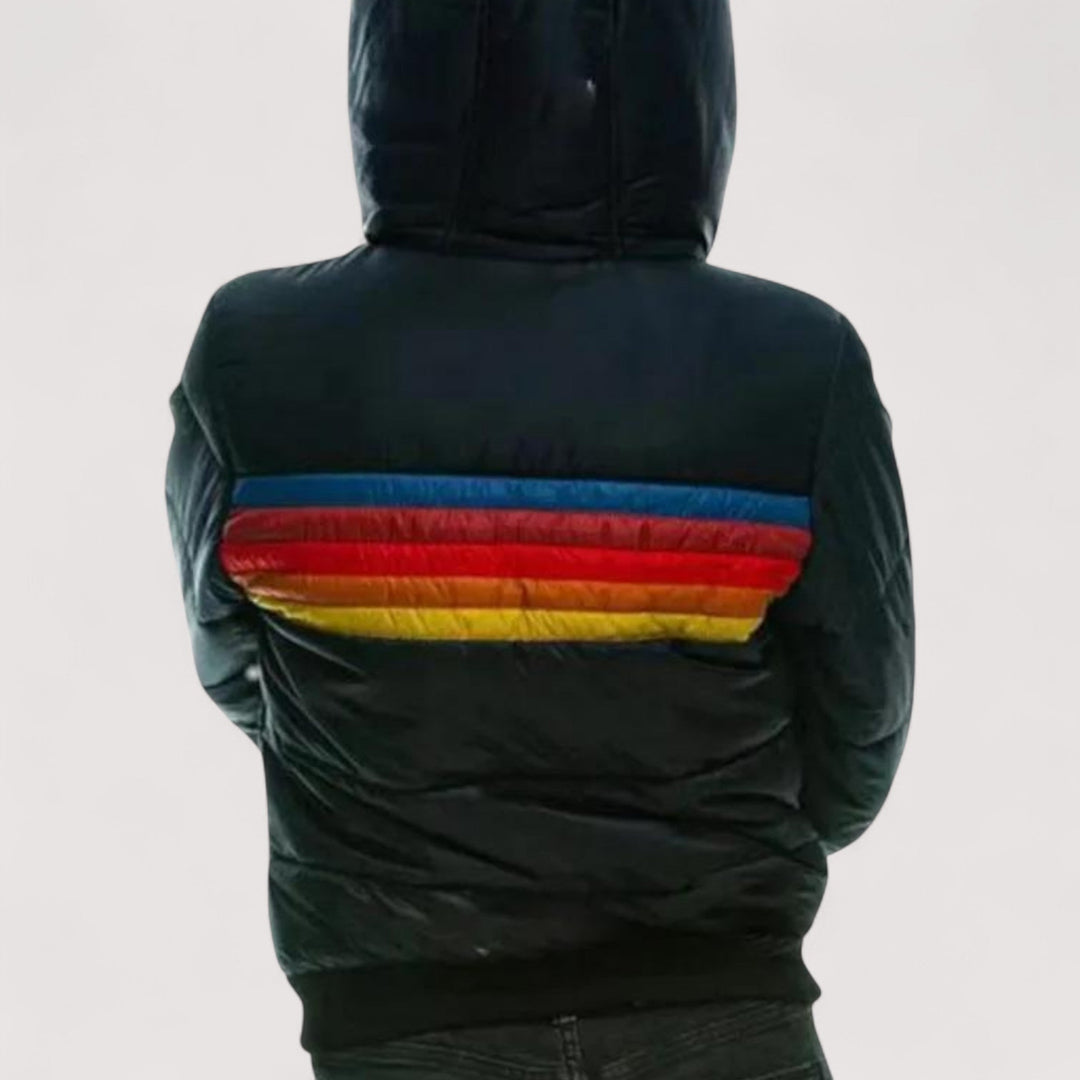 Elegante, wasserdichte Damen Kapuzenjacke für den Stadtbummel & Freizeit bei unbeständigem Wetter.