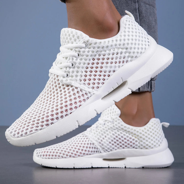 Herren Sneaker sportlich & atmungsaktiv für Freizeit. Komfortable leichte Alltagsschuhe mit Schnürung.