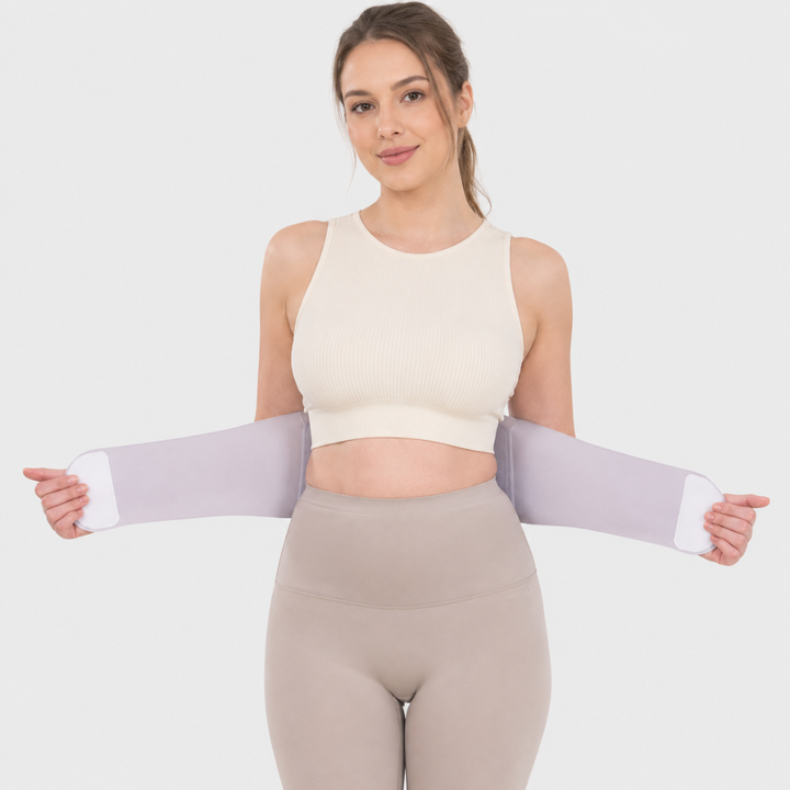 Unisex verstellbare Lendenwirbelstütze in Blau zur Rückenentlastung und Schmerzlinderung. Ideal für Rückenstütze.