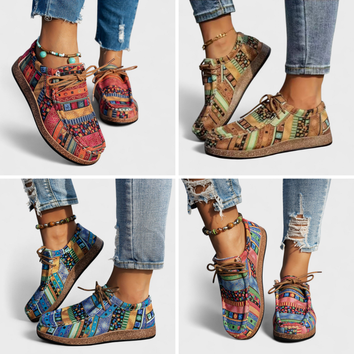 Blaue Damen Komfort-Sneaker, orthopädisch & stilvoll. Atmungsaktive Freizeitschuhe für bequemen Halt.
