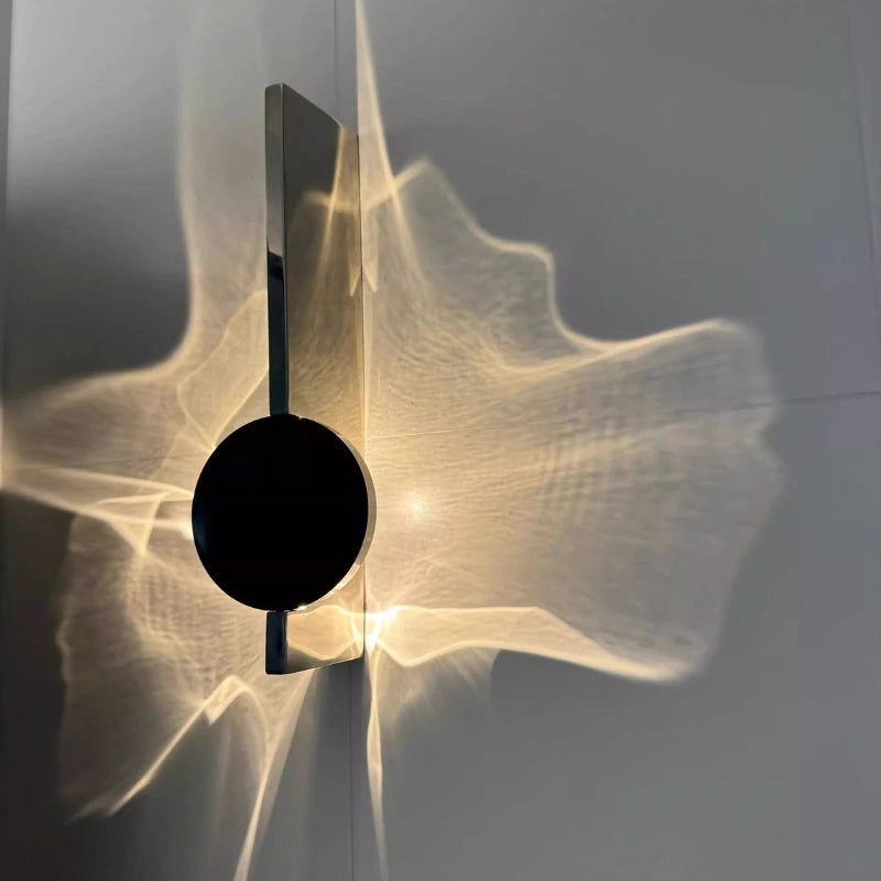 Dekorative Wandleuchte, modernes LED-Design, schafft faszinierende Lichtstimmungen und Wanddeko.