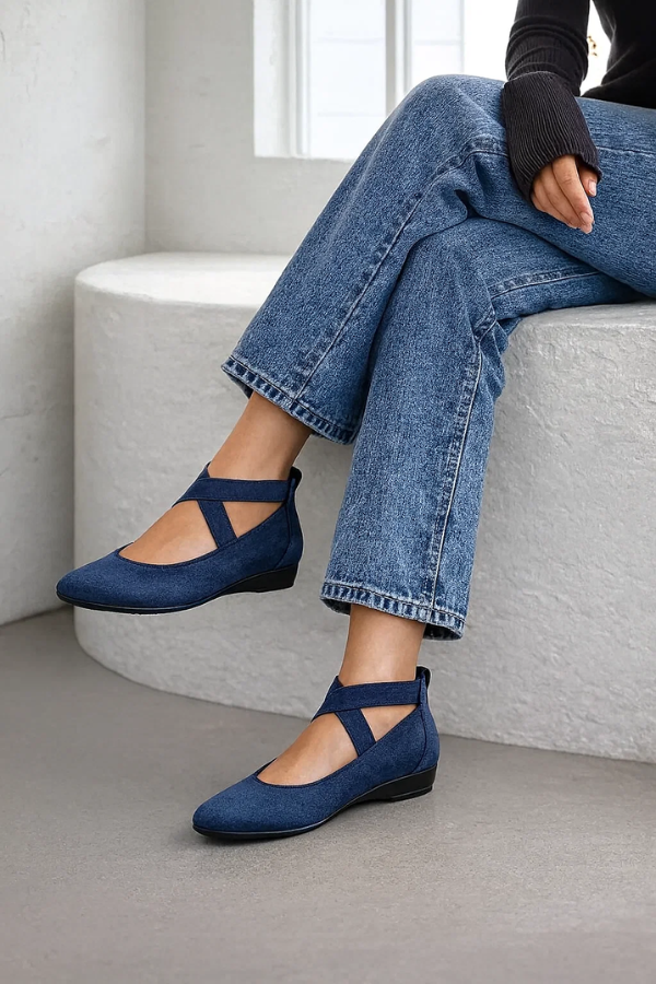 Bequeme Damen Keilabsatzschuhe mit stabilem Keilabsatz für optimalen Komfort den ganzen Tag. Klassische Damenschuhe.