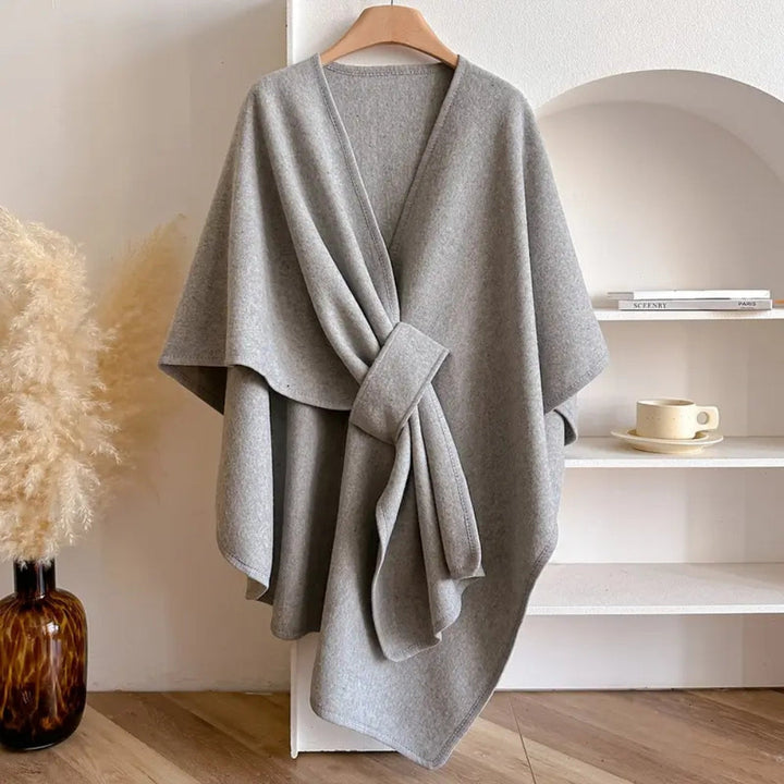 Winddichtes Wickeltuch für Damen. Warmer Mikrofaser-Schal, ideal für kalte Herbst- und Wintertage.