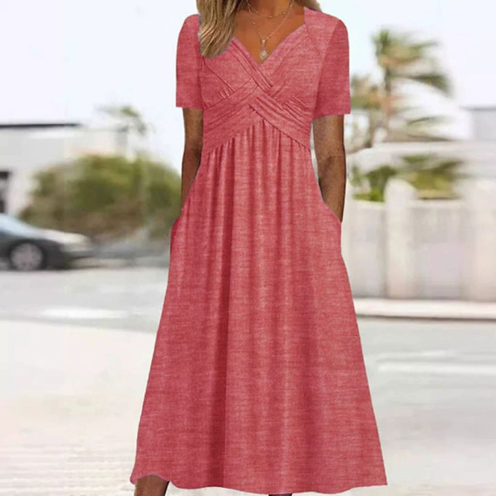Tailliertes Damenkleid: elegant, bequem & vielseitig. Ideal als Sommer-, Freizeit- oder Abendkleid. Moderne Damenmode.