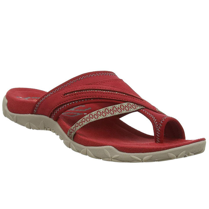 Sommerliche orthopädische Damen Flip-Flops Arvia. Flexible, offene Schuhe für gesunde Füsse und optimalen Komfort.