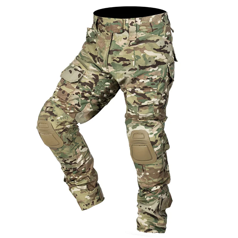 Praktische Herrenhose für Outdoor und Abenteuer, strapazierfähig und mit vielen Taschen.
