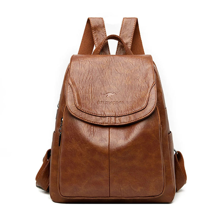 Praktischer Pendler-Rucksack, Unisex, mit RFID-Schutz und versteckten Reißverschlüssen gegen Diebstahl.