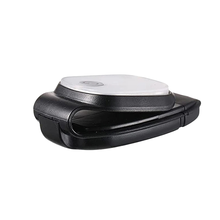 USB-aufladbare LED-Clip-Leuchte, Sicherheitslicht zum Laufen & Wandern. Kompakt für Outdoor-Beleuchtung.