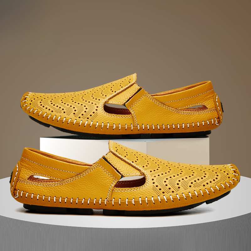 Moderne, offene Herrenschuhe als bequeme Sommersandalen für verschiedenste Outdoor-Aktivitäten.