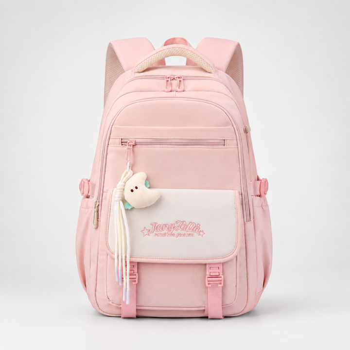 Vielseitiger Oxford-Rucksack für Alltag, Schule, Arbeit. Spritzwassergeschützt und komfortabel.