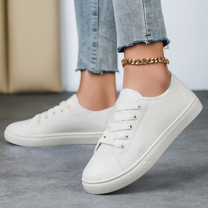 Leichte Damen Low-Top Sneaker für den Alltag, atmungsaktive Freizeitschuhe für Frühling & Sommer.