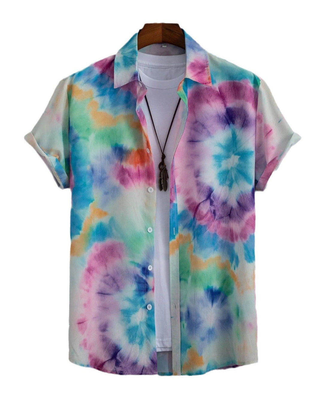 Leichtes Herren Sommerhemd mit Blumenprint. Ideal für einen stylischen Auftritt.