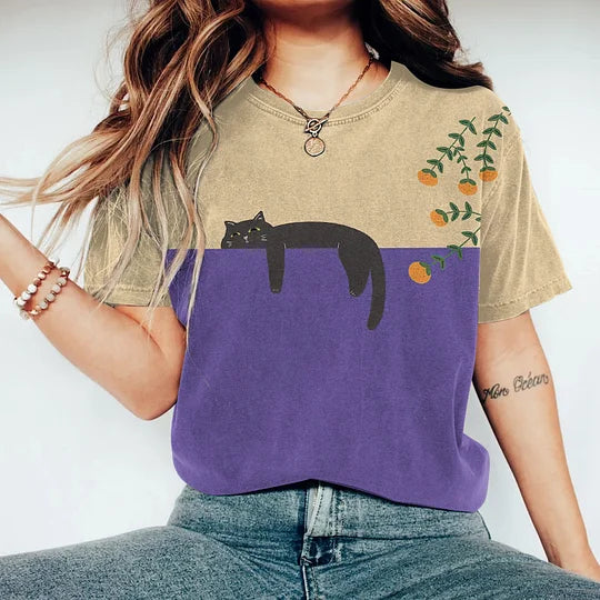 Elegantes & vielseitiges Damen T-Shirt für Alltag und Freizeit. Komfortables, basic Oberteil in zeitlosem Design.
