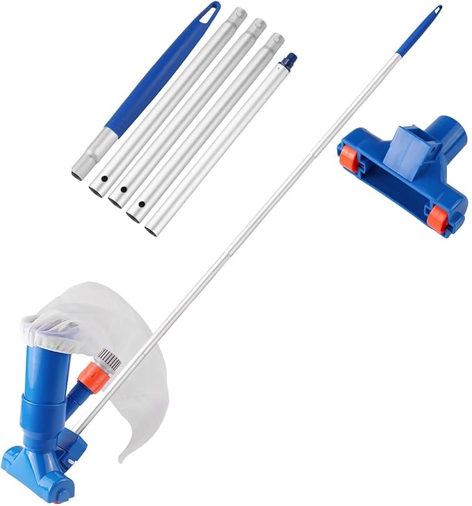 Hochwertiger manueller Unterwassersauger TIDYPOOL als essentielles Poolzubehör für sauberes Wasser.