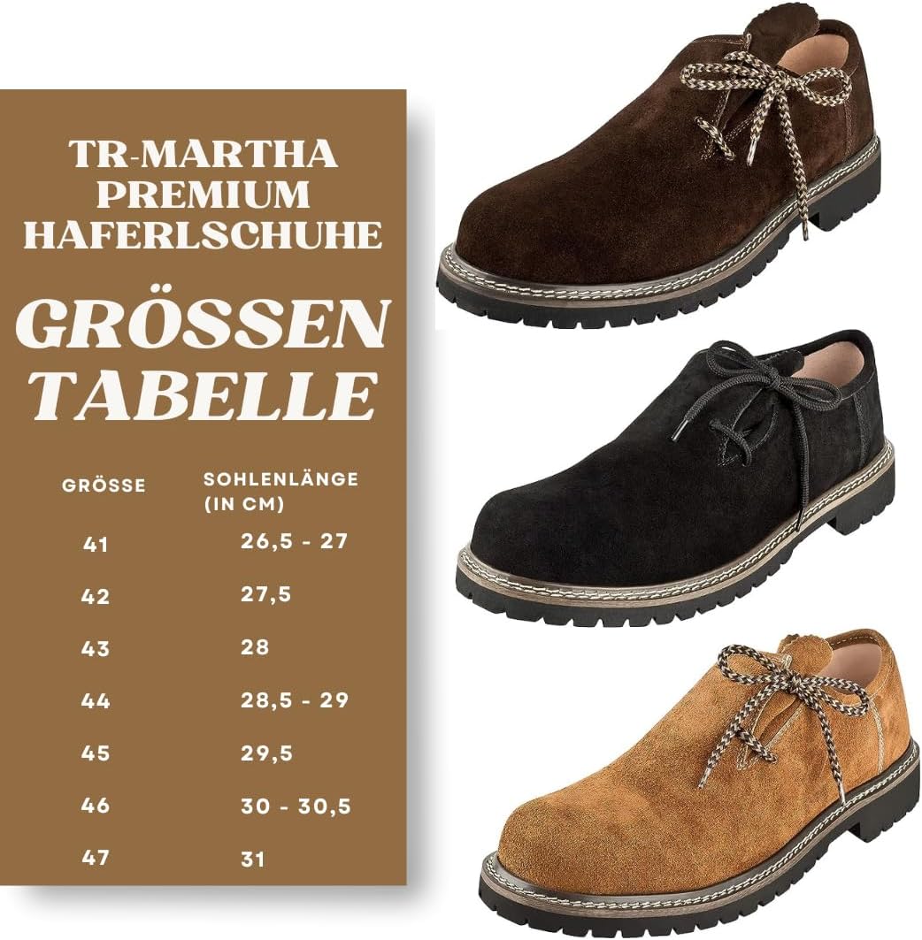 Traditionelle Haferlschuhe Herren Wildleder, bequem & stilvoll für bayerische Feste.
