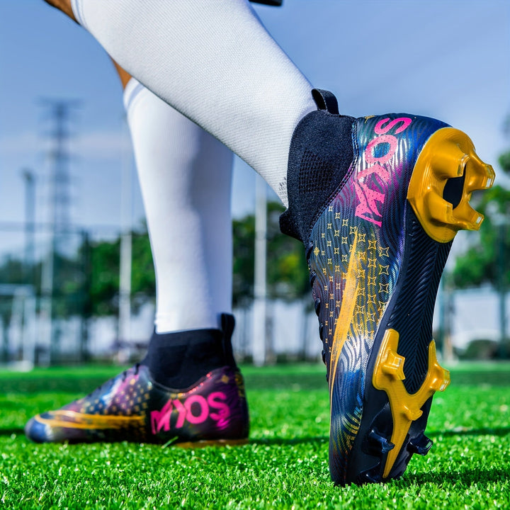 Moderne Fußballschuhe Unisex, rot, für höchste Schnelligkeit und Komfort im Fußballtraining.