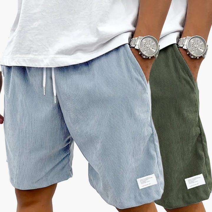 Entspannter Look mit Herren Cordshorts, bequeme kurze Hose für Komfort & modernen Stil.