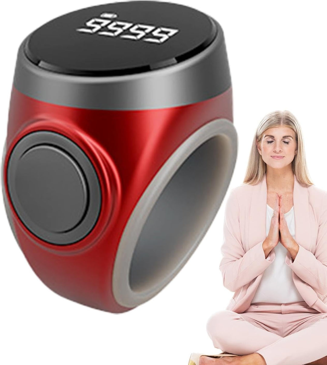 Innovativer 4-stelliger Digitalzähler als Ring. Hilft bei Zählarbeiten im Alltag.