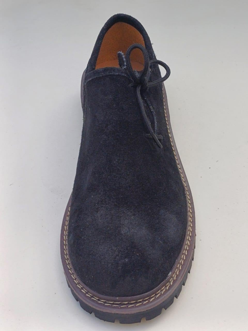 Bequeme & festliche Haferlschuhe Herren Wildleder, ideale Schnürschuhe für Trachtenmode.