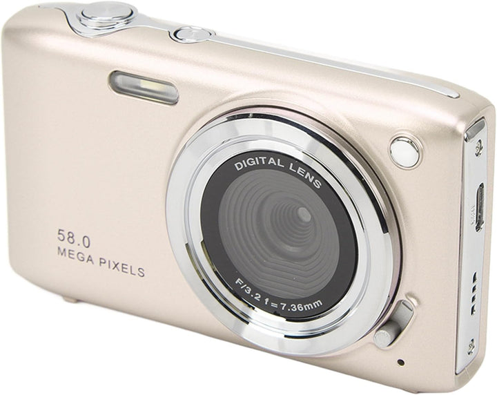 Kompakte Lumora Digitalkamera: 4K Videofunktion & 58MP Fotos mit 16X optischem Zoom.