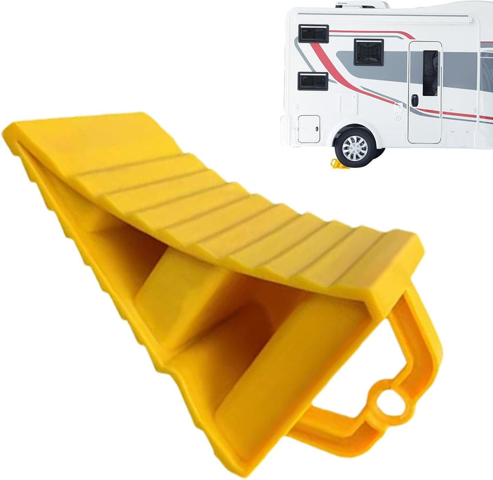Griptura Radkeile im Set für LKW, Auto & Anhänger. Doppelter Schutz & erhöhte Rutschfestigkeit beim Parken.