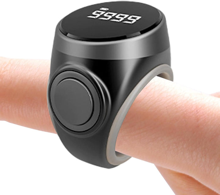 Modernes Gadget: Unisex 4-stelliger Digitalzähler-Ring. Immer dabei für schnelles Zählen.