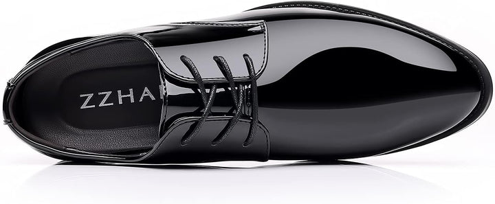 Profilansicht der bequemen Herren Business Casual Schuhe, zeigt die elegante Sohle.