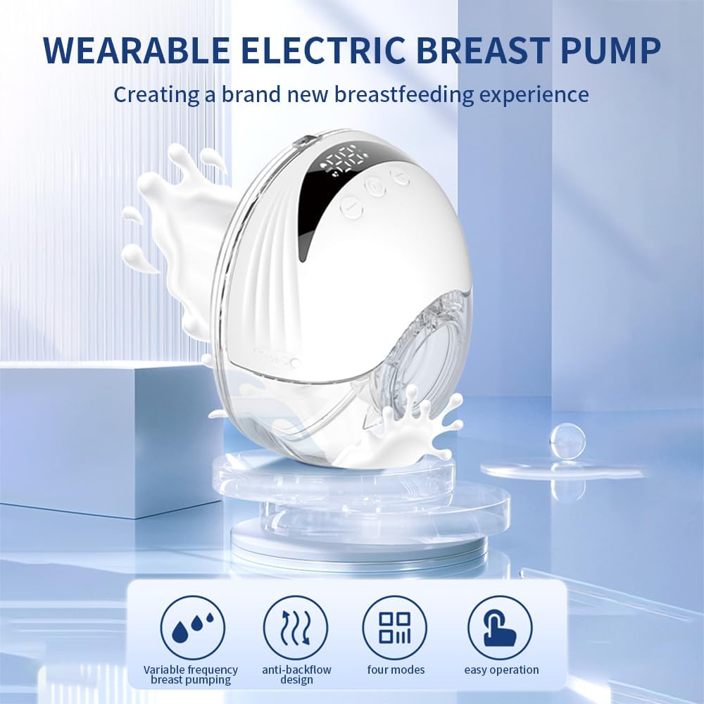 Hygienische, tragbare elektrische Milchpumpe mit LED-Display, Mirava Qualität.