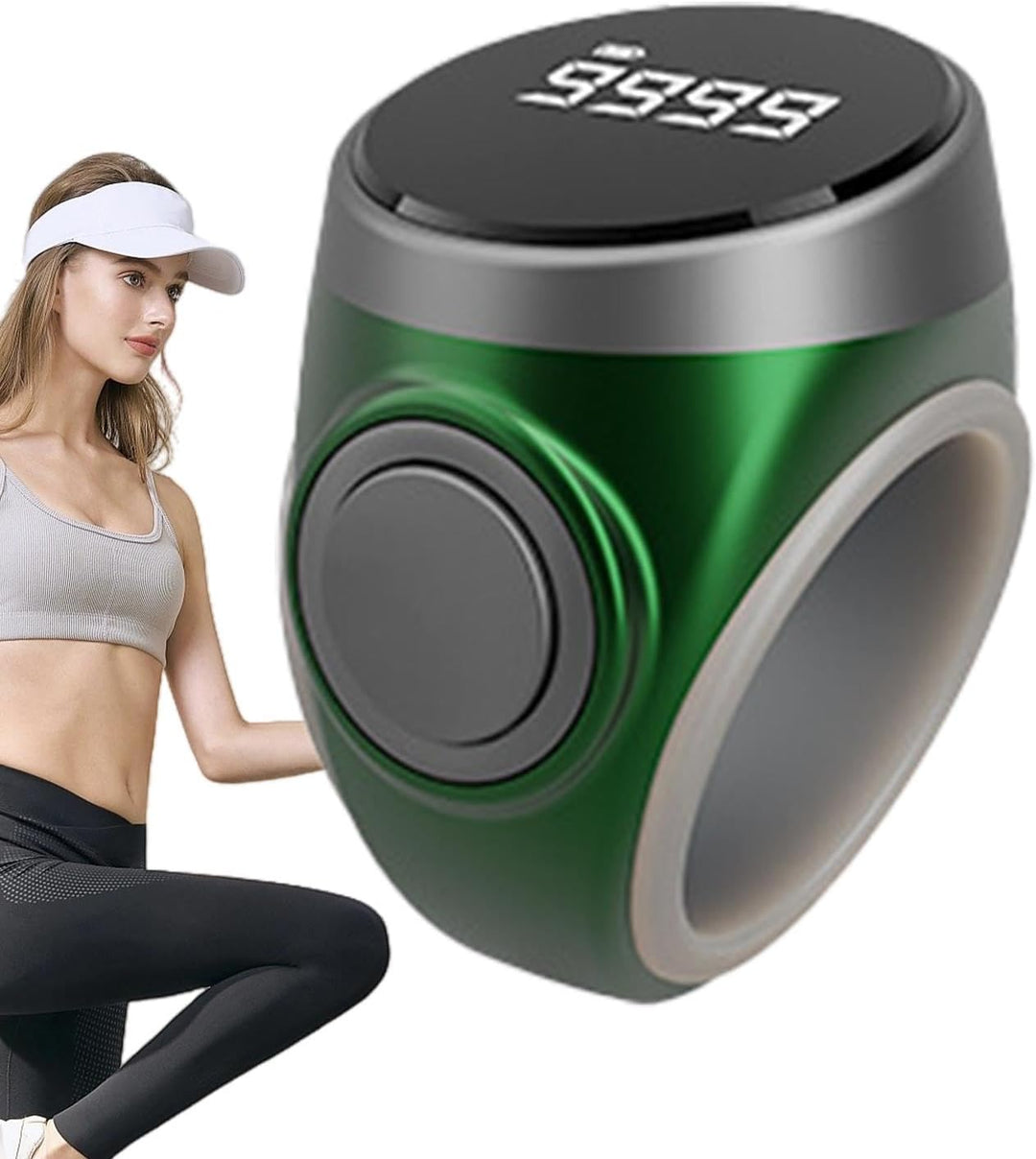 Digitaler Fingerzähler-Ring, unisex, 4 Stellen. 1+1 GRATIS zum Vorteilspreis.