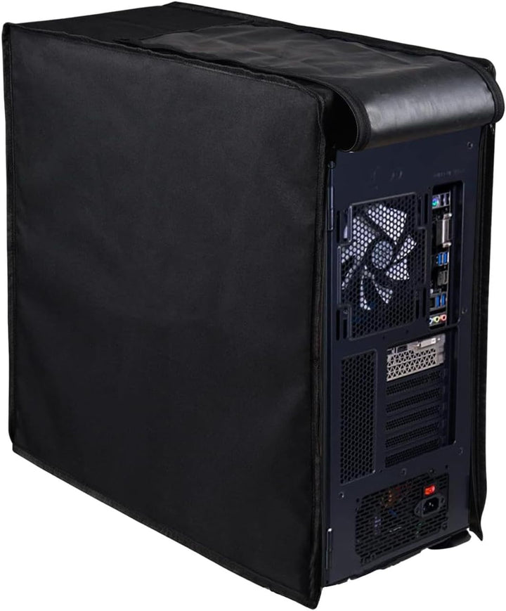 Wasserdichter CPU Staubschutzhülle mit Reißverschlüssen schützt Ihren PC effektiv vor Staub und Spritzwasser. [[lstfy-media:1]]