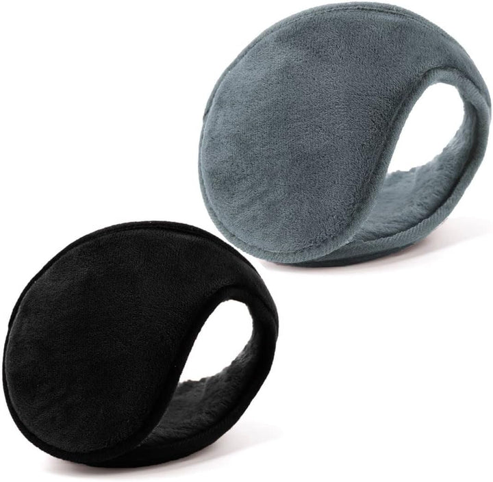 Weiche und bequeme Unisex Fleece Ohrenschützer für kalte Tage. Optimaler Wärme- und Kälteschutz im Winter.