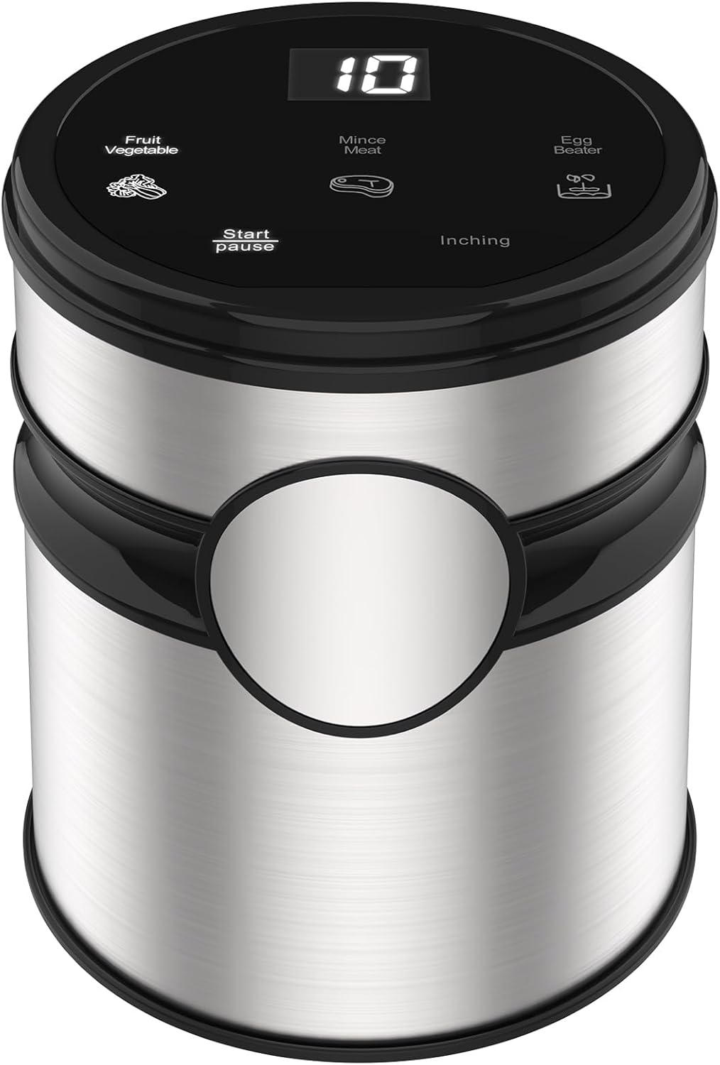 Hochwertige Küchenmaschine ChopPro mit robuster Glasschüssel und präziser Touch-Steuerung für Komfort.