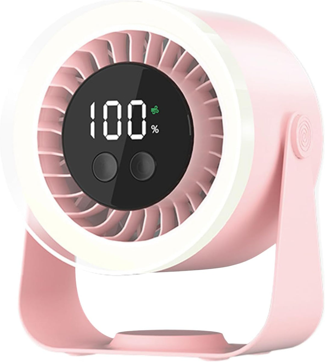 Auralis Mini-Ventilator in Schwarz, leise & effizient, ideal für Arbeit & Entspannung.
