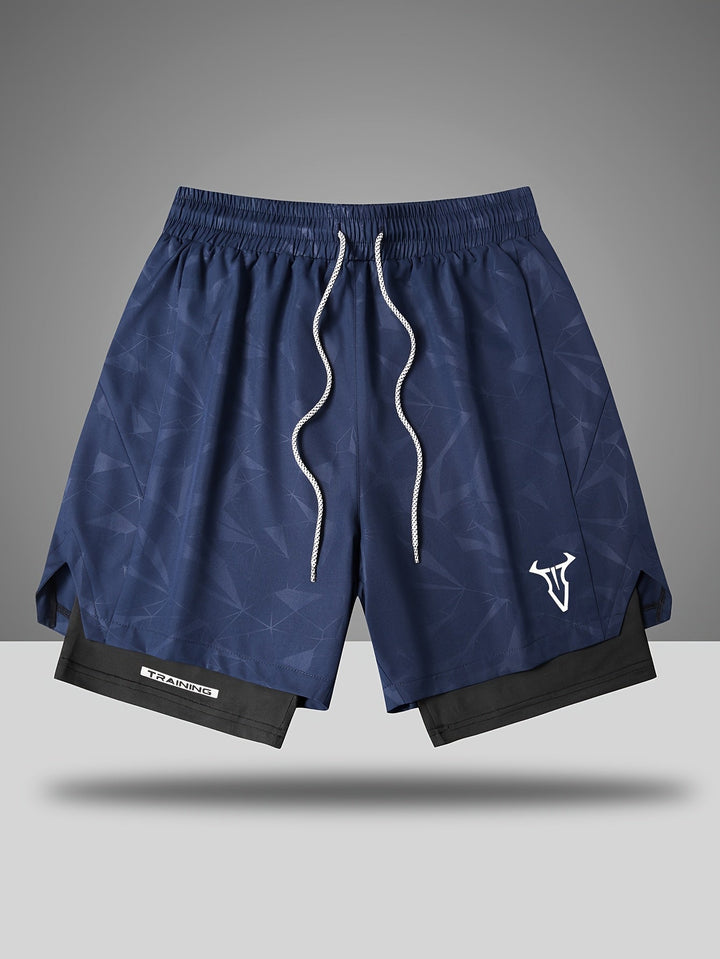 Modische Herren Trainingsshorts, perfekt für den Sommer und Freizeitaktivitäten.