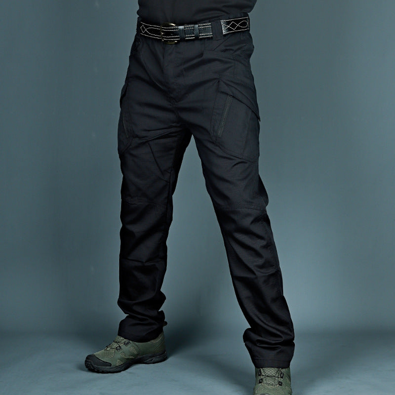Herren Robuste Camouflage Cargo-Hose, taktische Outdoor-Arbeitshose mit funktionalem Design & hohem Tragekomfort.