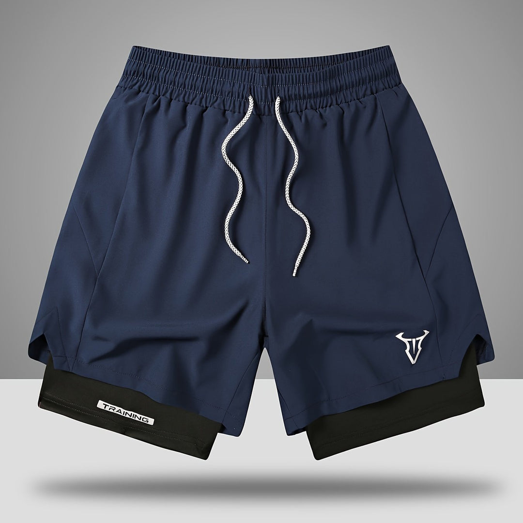 Schlichte Herren Sportshorts mit modernem Design für den aktiven Mann.