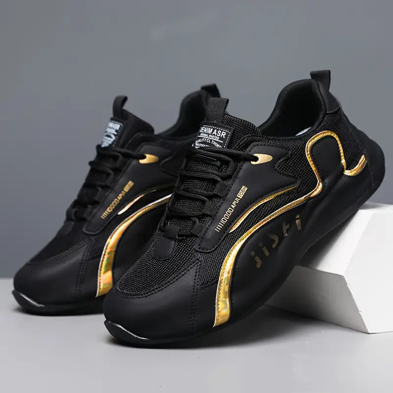 Leichte Herren Sportschuhe, atmungsaktiv & dämpfend, für optimalen Tragekomfort.