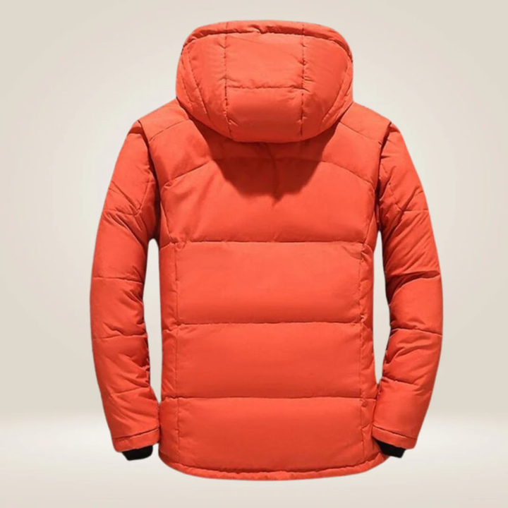 Vielseitige Herren Winterjacke, winddicht & wasserabweisend. Warme Outdoorjacke mit Kälteschutz für extreme Bedingungen.