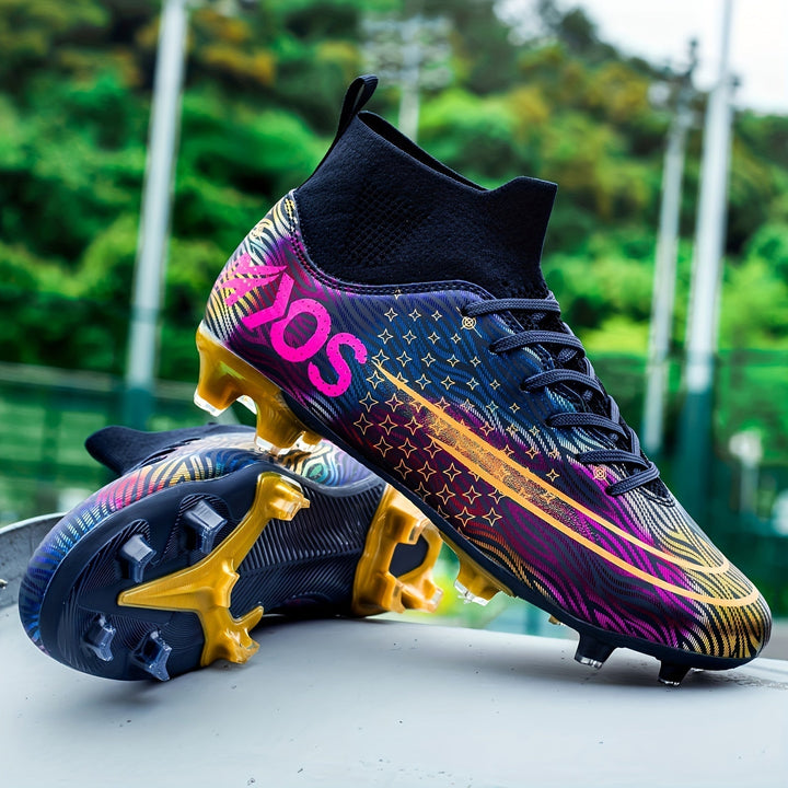 Unisex Sportschuhe, grau, für Fußball, bieten stabilen Grip & Komfort bei schnellen Bewegungen.